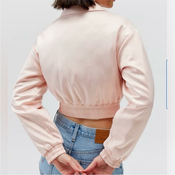 Urban Outfitters Light Pink Bomber Jacket - Picture 3 of 7